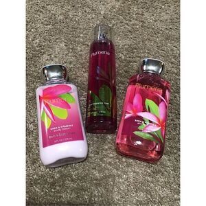 🆕Bath Body Works Plumeria 3pc collection